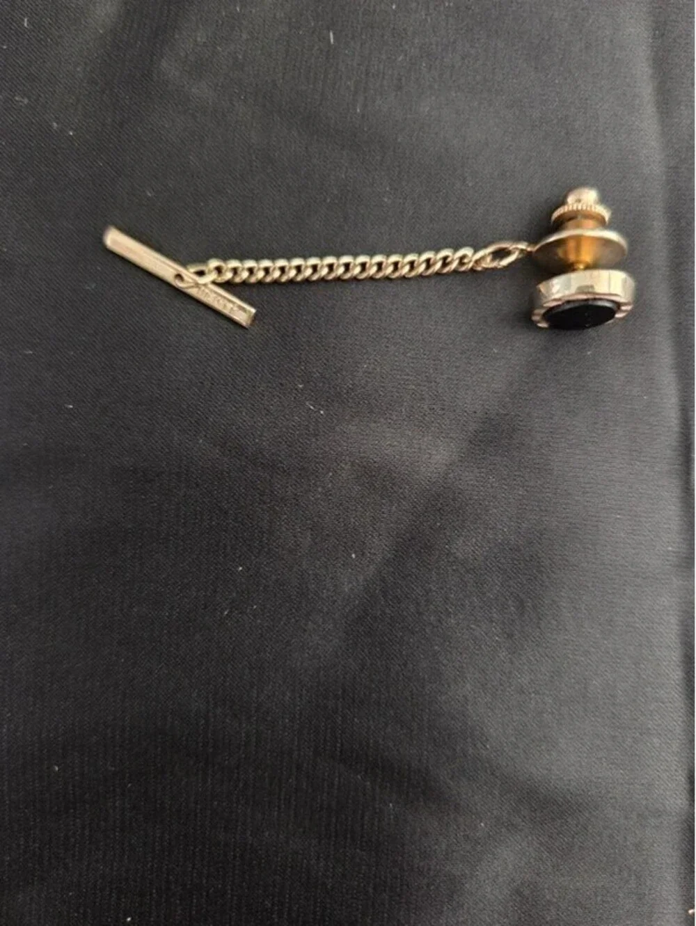212.  Gold Tie Pin
